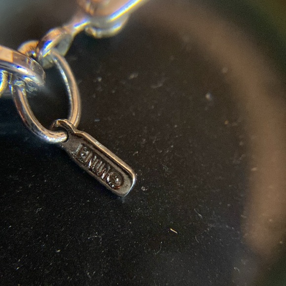 Vintage Monet twisted silver chain  29" Guc - Picture 7 of 11